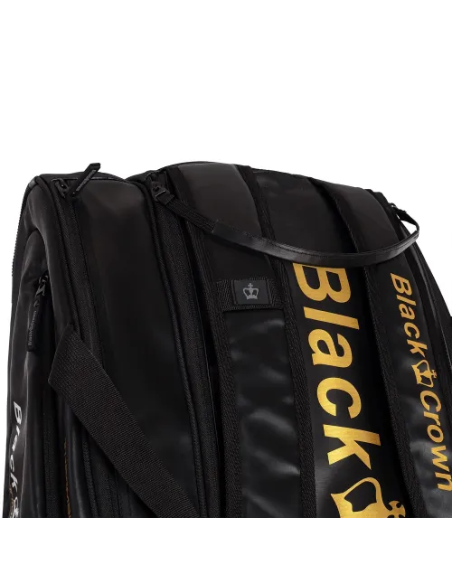 (Padel-)Tasche Black Crown Ultimate Pro 2.0 Schwarz/Gold